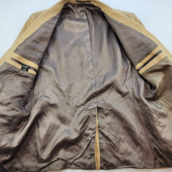 Vintage Camel Hair Blazer Suit Jacket (46 R) - Picture 4 of 11